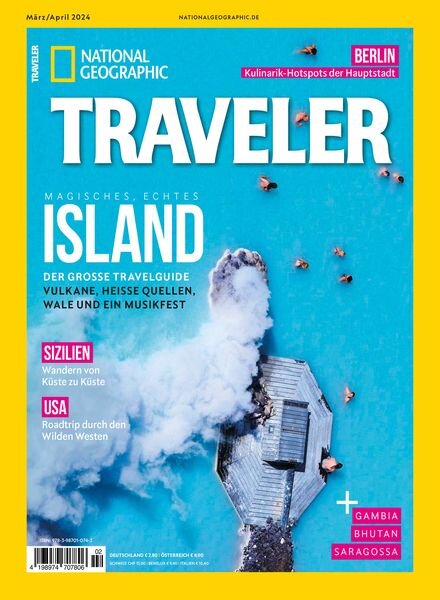 National Geographic Traveler Germany – Marz-April 2024 Cover