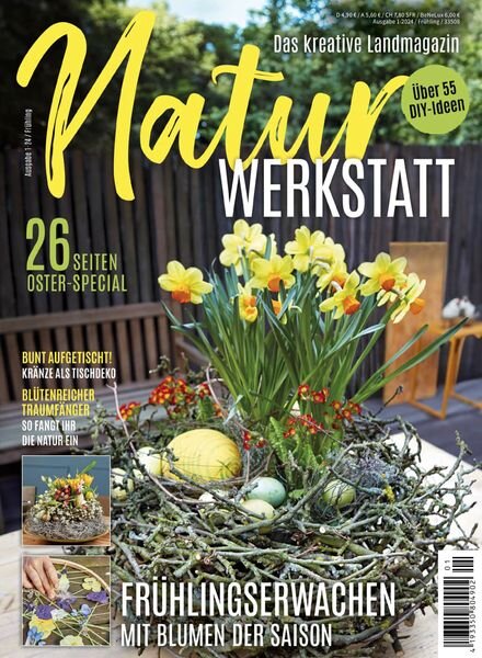 NaturWERKSTATT Magazin – Fruhling 2024 Cover