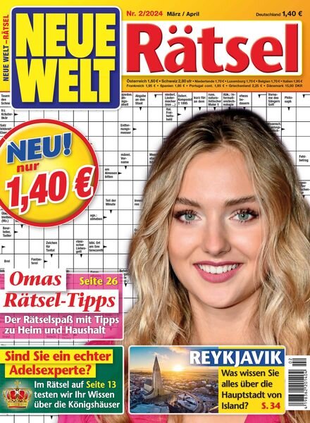 Neue Welt Ratsel – Marz-April 2024 Cover