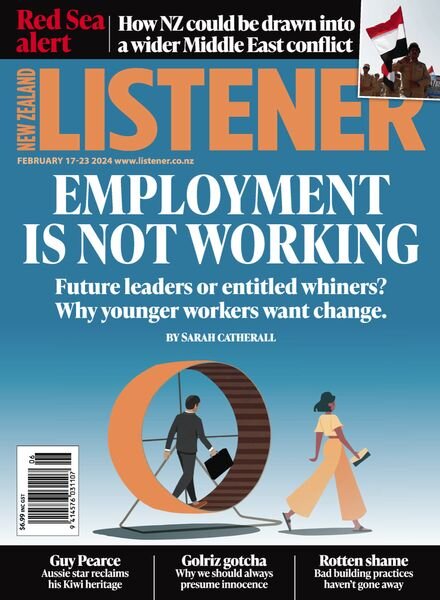 New Zealand Listener – Issue 6 – 17 February 2024 Cover