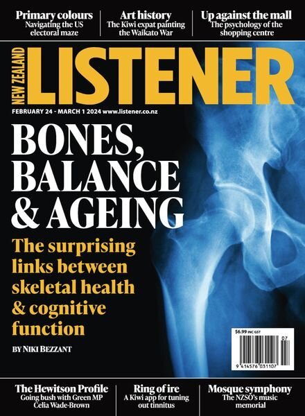 New Zealand Listener – Issue 7 – February 24 2024 Cover