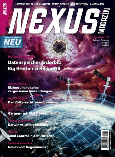 Nexus Magazin – Februar-Marz 2024 Cover