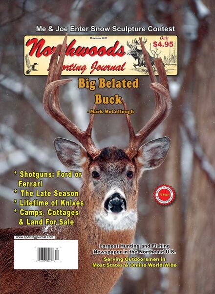 Northwoods Sporting Journal – December 2023 Cover