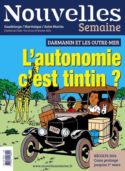 Nouvelles Semaine – 23 Fevrier 2024 Cover