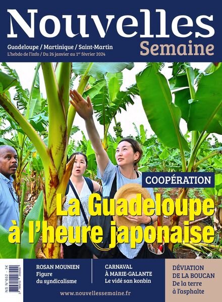 Nouvelles Semaine – 26 Janvier 2024 Cover