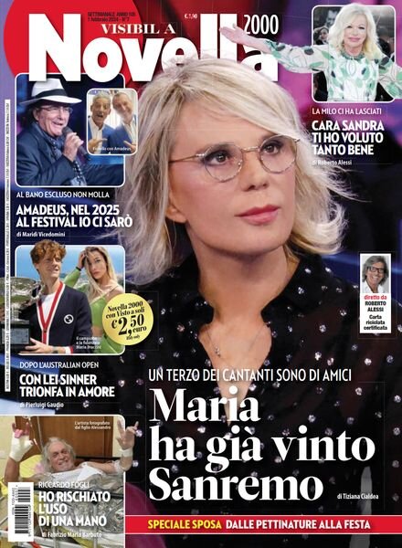 Novella 2000 – 1 Febbraio 2024 Cover