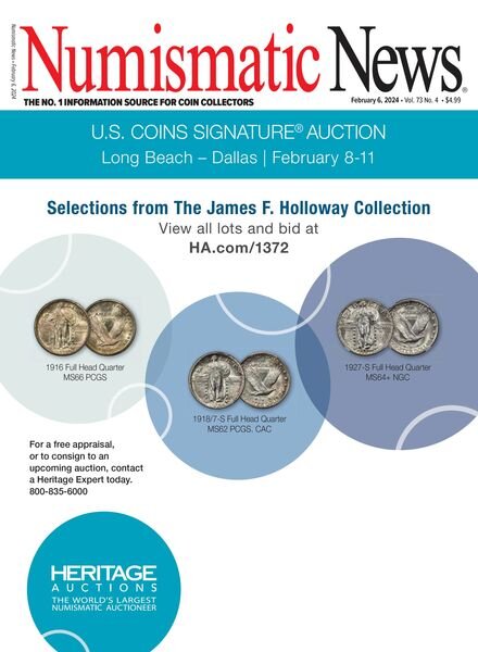 Numismatic News – February 6 2024 Cover