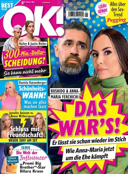 OK! Germany – 21 Februar 2024 Cover