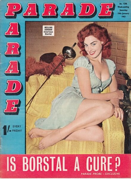 Parade UK – N 1206 19 January 1963 Cover