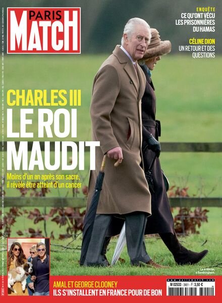 Paris Match – 8 Fevrier 2024 Cover