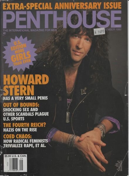 Penthouse USA – September 1992 Cover