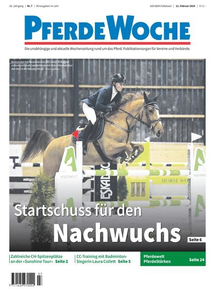PferdeWoche – 21 Februar 2024 Cover