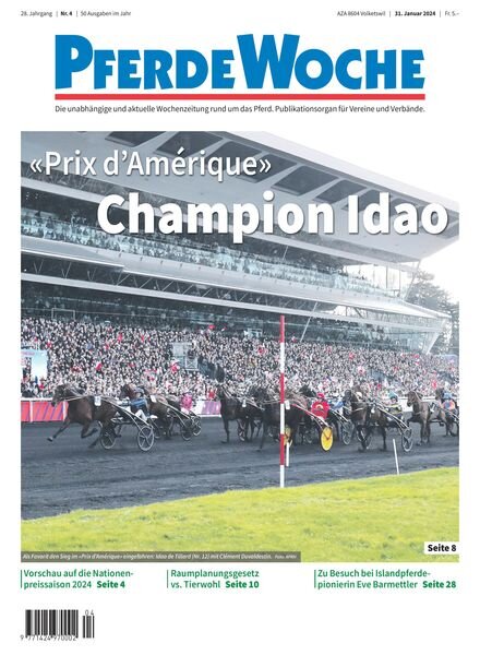 PferdeWoche – 31 Januar 2024 Cover
