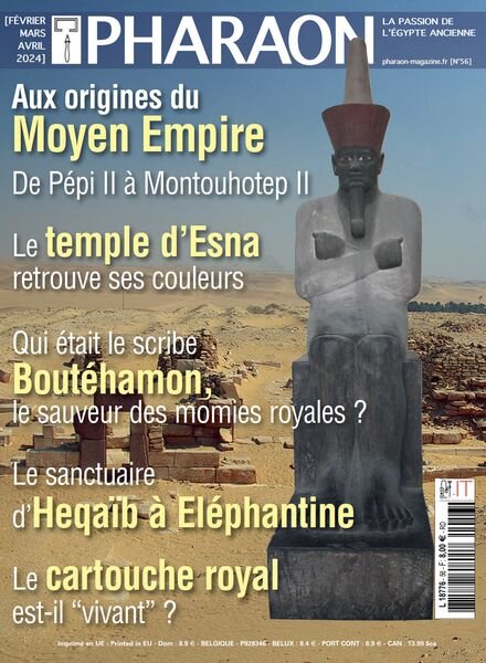 Pharaon Magazine – Fevrier-Avril 2024 Cover