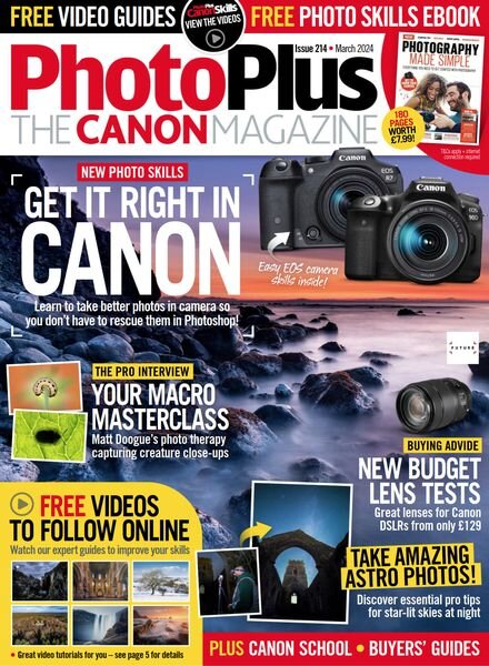PhotoPlus The Canon Magazine – March 2024 Cover