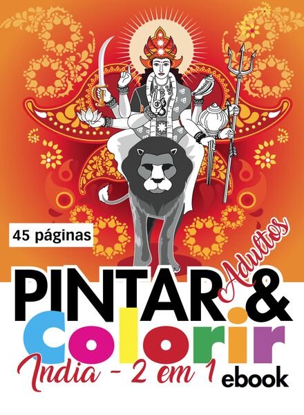 Pintar e Colorir Adultos – 12 Fevereiro 2024 Cover