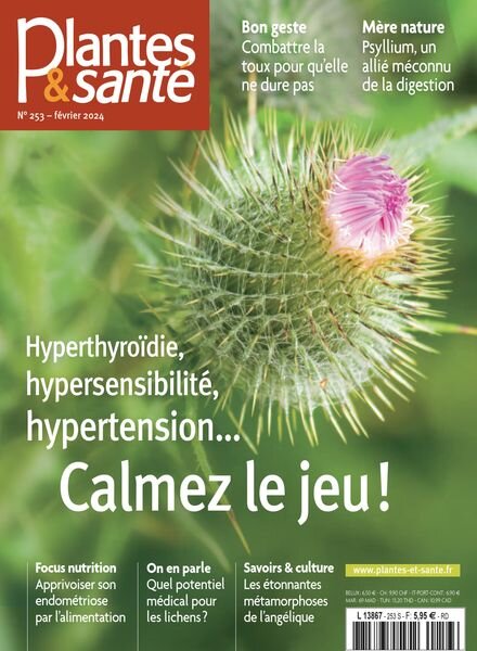 Plantes & Sante – Fevrier 2024 Cover
