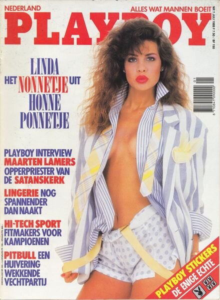 Playboy Netherlands – July 1988 Cover