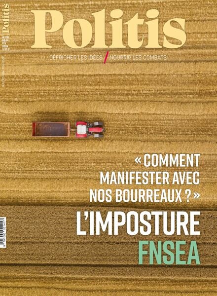 Politis – 8 Fevrier 2024 Cover