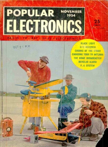 Popular Electronics – 1954-11 Cover