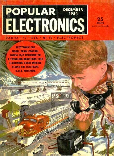 Popular Electronics – 1954-12 Cover