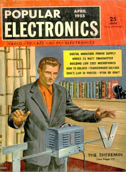 Popular Electronics – 1955-04 Cover