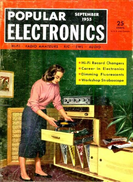 Popular Electronics – 1955-09 Cover