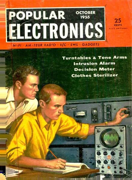 Popular Electronics – 1955-10 Cover