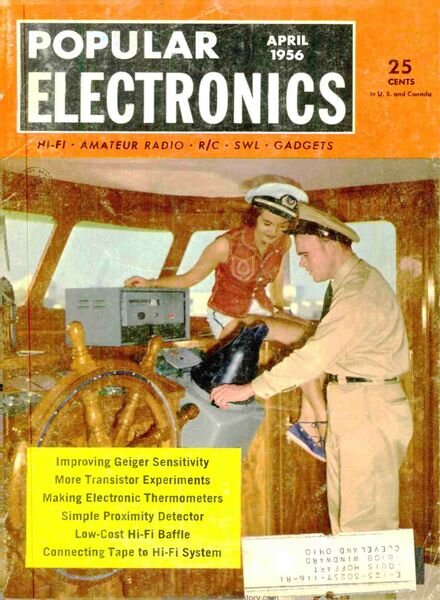 Popular Electronics – 1956-04 Cover