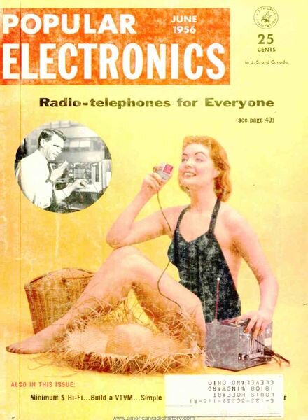 Popular Electronics – 1956-06 Cover