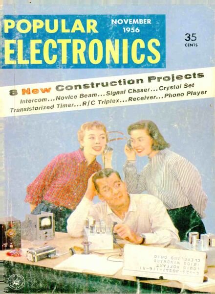 Popular Electronics – 1956-11 Cover