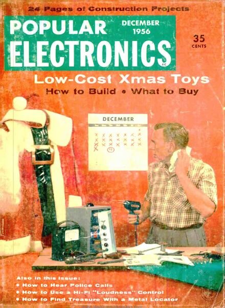 Popular Electronics – 1956-12 Cover