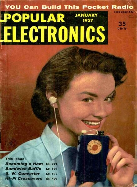 Popular Electronics – 1957-01 Cover