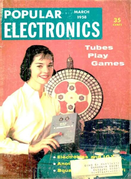 Popular Electronics – 1958-03 Cover