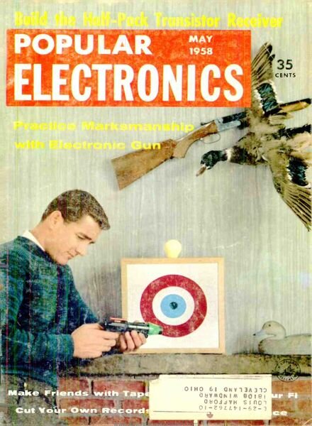 Popular Electronics – 1958-05 Cover