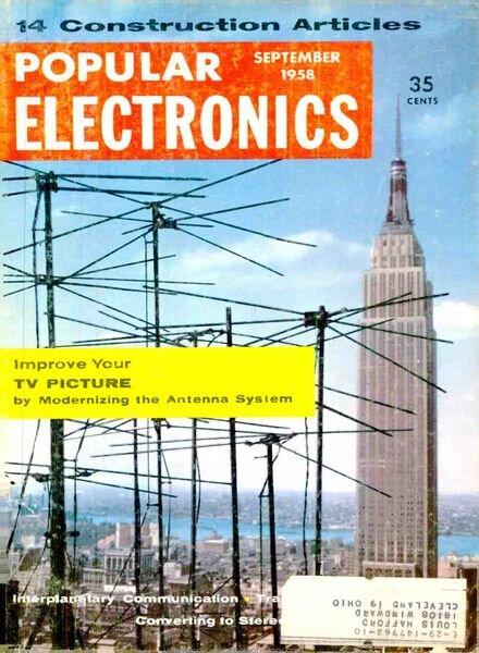 Popular Electronics – 1958-09 Cover