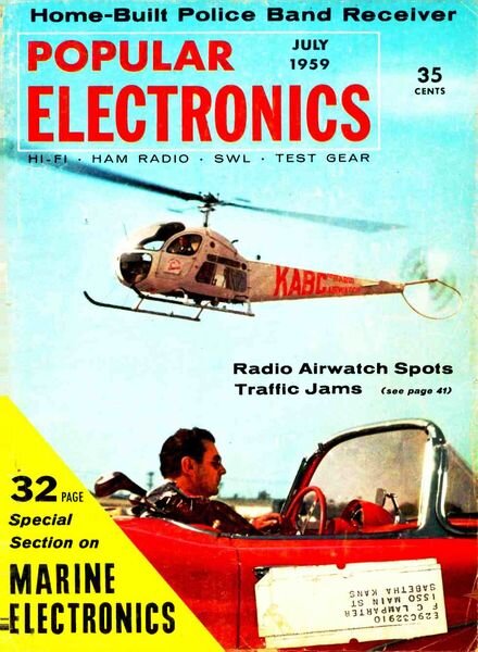 Popular Electronics – 1959-07 Cover