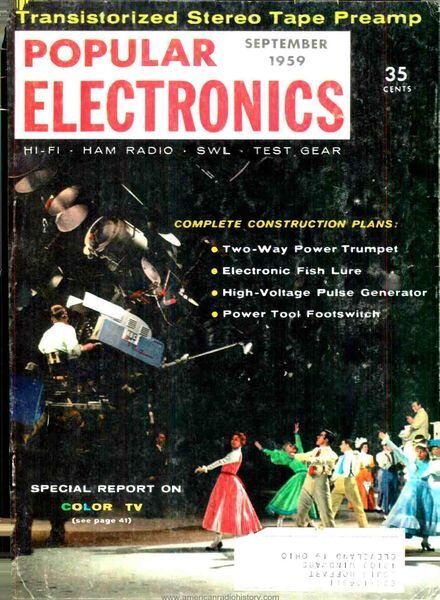 Popular Electronics – 1959-09 Cover