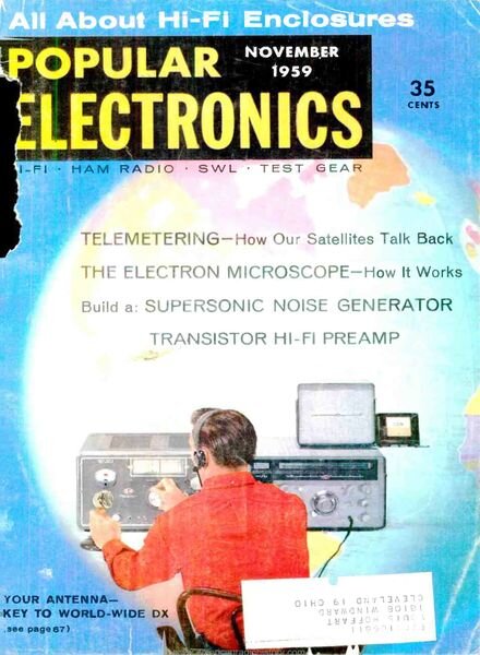 Popular Electronics – 1959-11 Cover