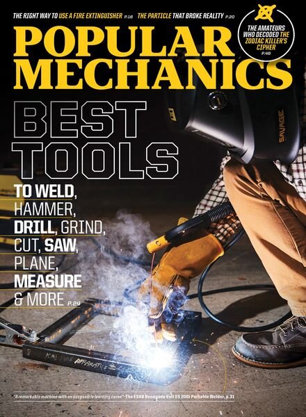 Popular Mechanics USA – March-April 2024 Cover