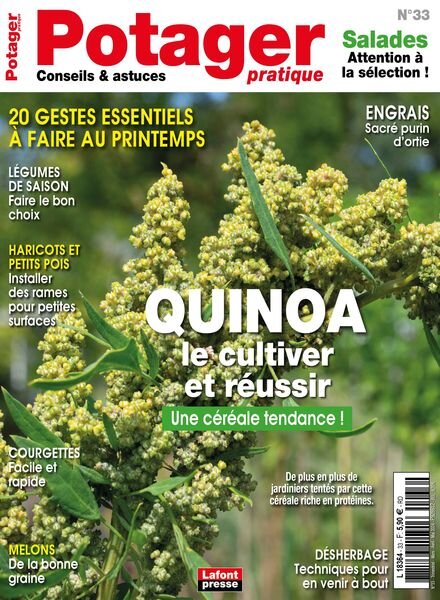 Potager Pratique – Mars-Avril-Mai 2024 Cover