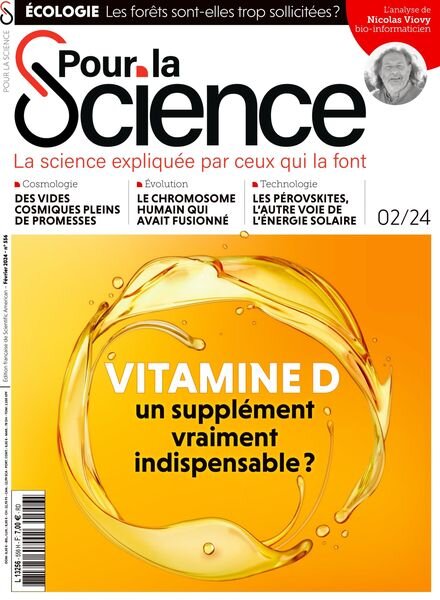 Pour la Science – Fevrier 2024 Cover