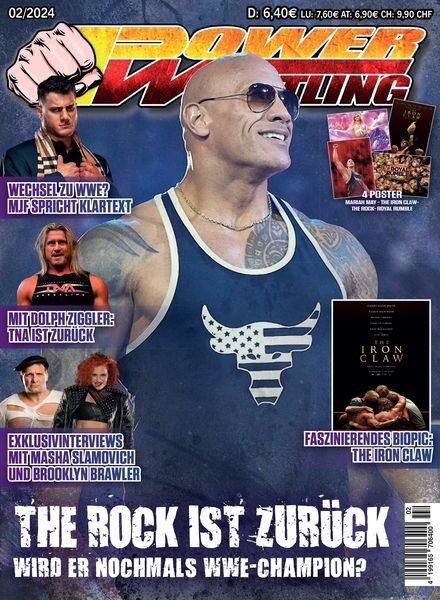 Power-Wrestling – Februar 2024 Cover