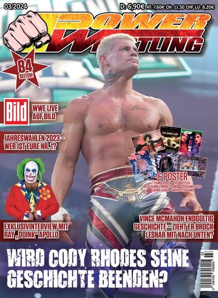 Power-Wrestling – Marz 2024 Cover