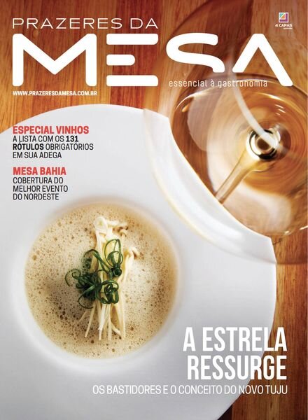 Prazeres da Mesa – Fevereiro 2024 Cover