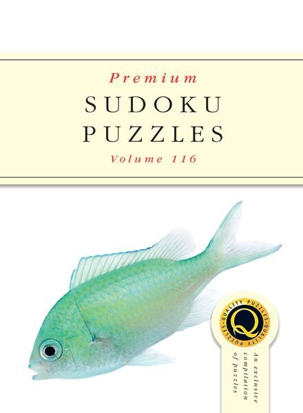 Premium Sudoku Puzzles – Issue 116 – 7 February 2024 Cover