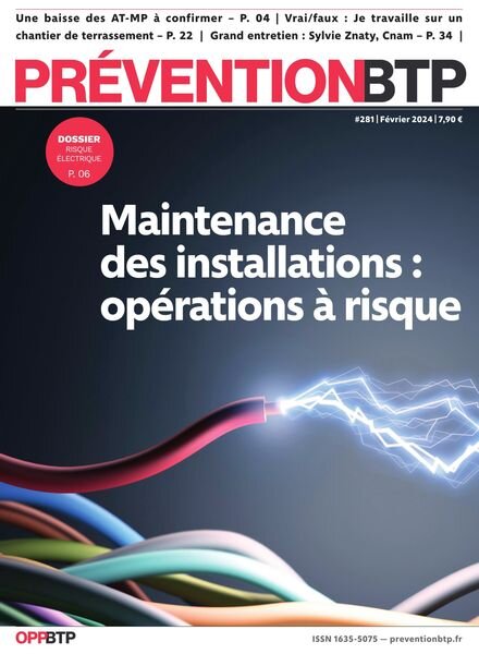 Prevention BTP – Fevrier 2024 Cover
