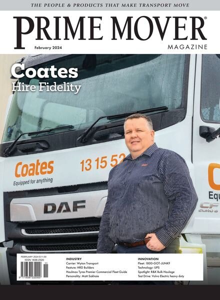 Prime Mover – February 2024 Cover