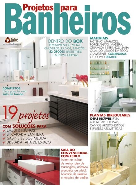 Projetos para Banheiros – 2 Fevereiro 2024 Cover