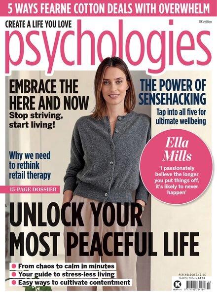 Psychologies UK – March 2024 Cover